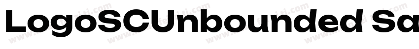 LogoSCUnbounded Sans Reaular字体转换